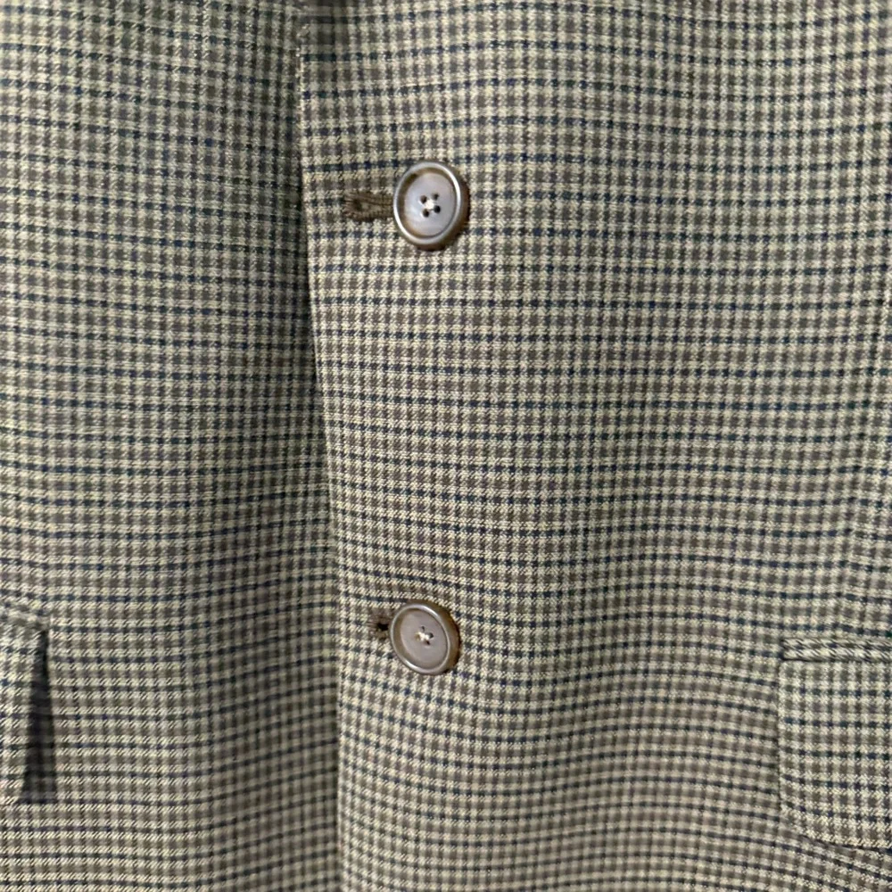 HART SCHAFFNER MARX Brown‎ Tweed Houndstooth Wool Sports Coat Jacket Blazer 40R